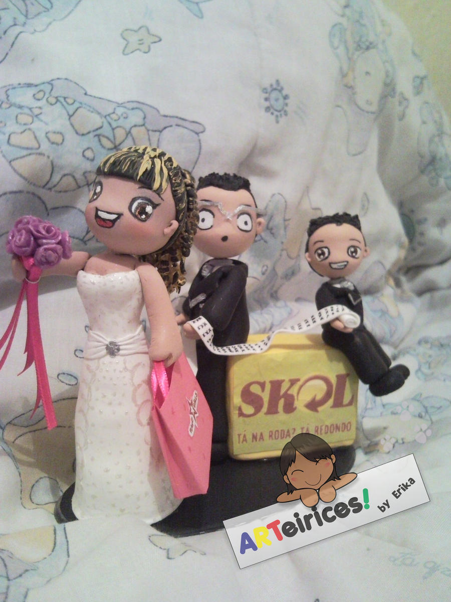 Topo casamento --  Wedding Topper