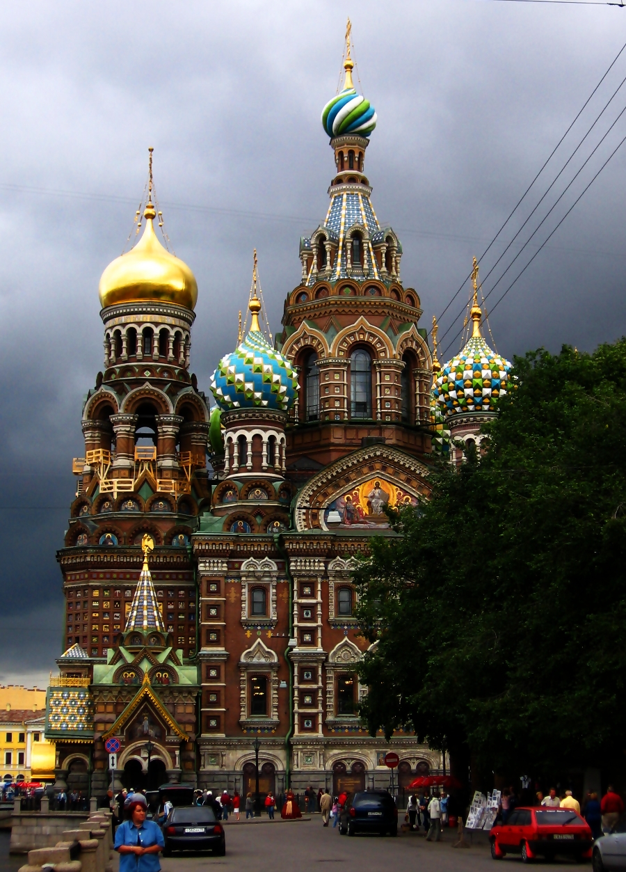 The church in Saint Petersburg