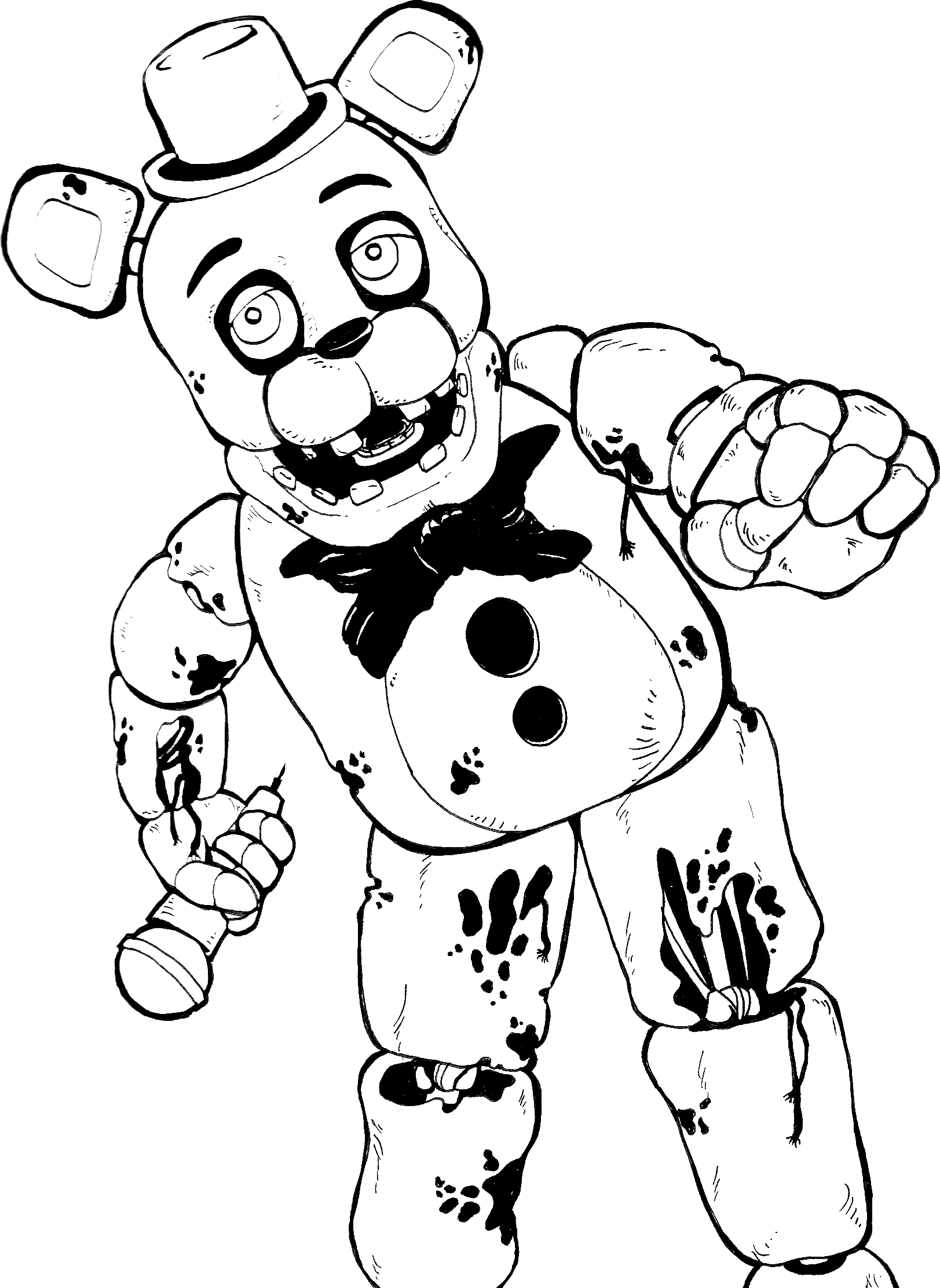 withered freddy by skullzhead on DeviantArt