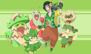 Grass gym leader Rodd