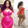 Curvy Ebony instagram model weight gain