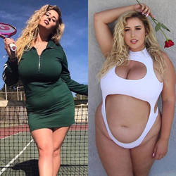 Curvy Instagram model weight gain