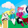 Adventure Time, with Fionna and Cake!