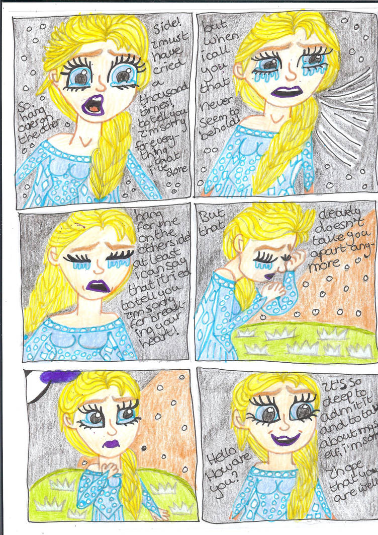 Elsa Hello Elsa Hello Part 03 by blairparadise on DeviantArt