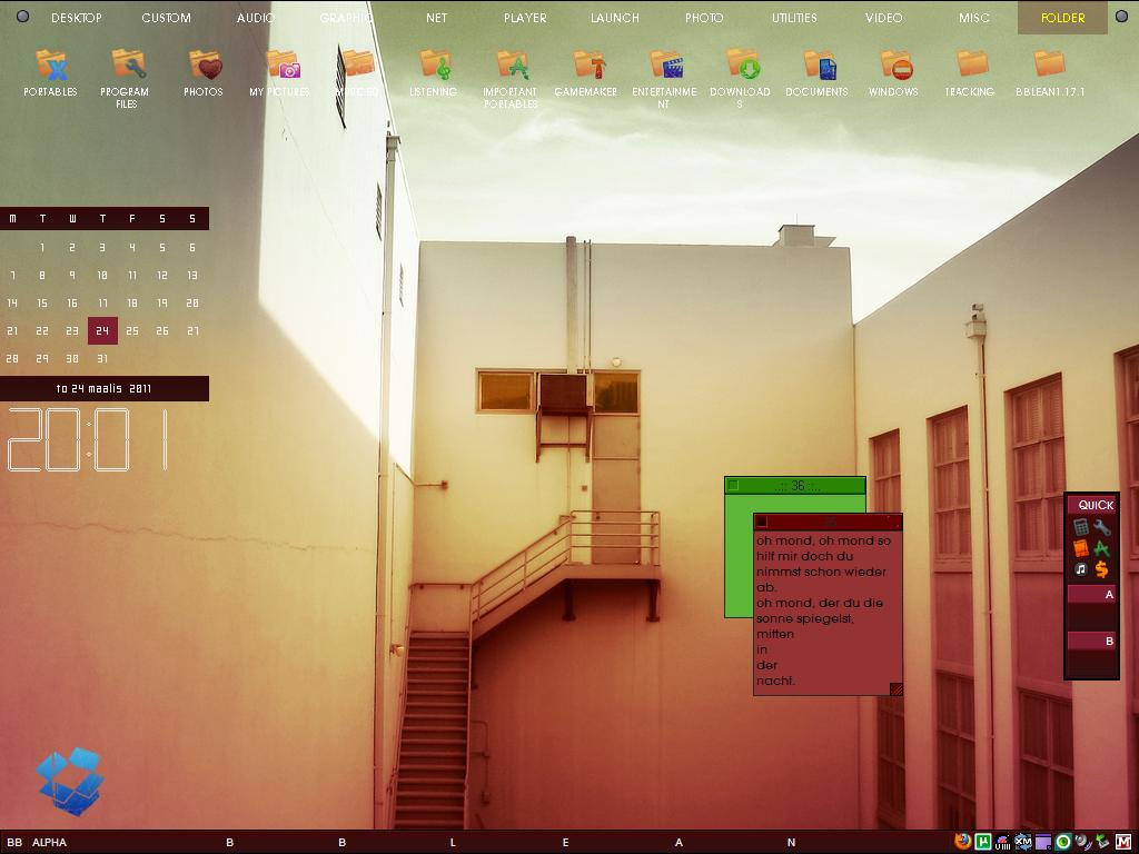 my new bblean desktop by Dasbaer on DeviantArt