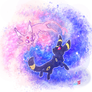 Espeon and Umbreon