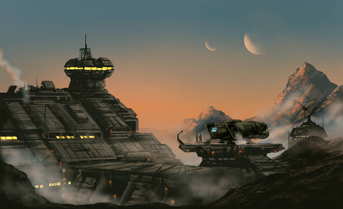 Outpost by PeteAshford on DeviantArt