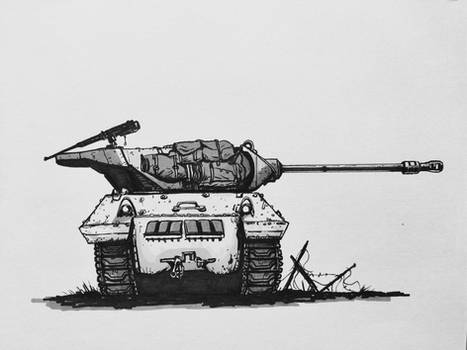 M10 Achilles tank destroyer study