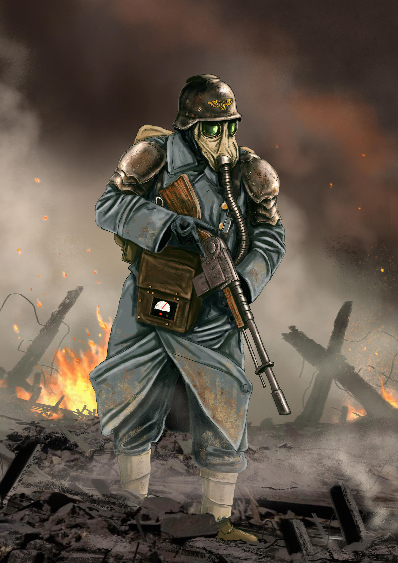 DeathKorps of Krieg trooper