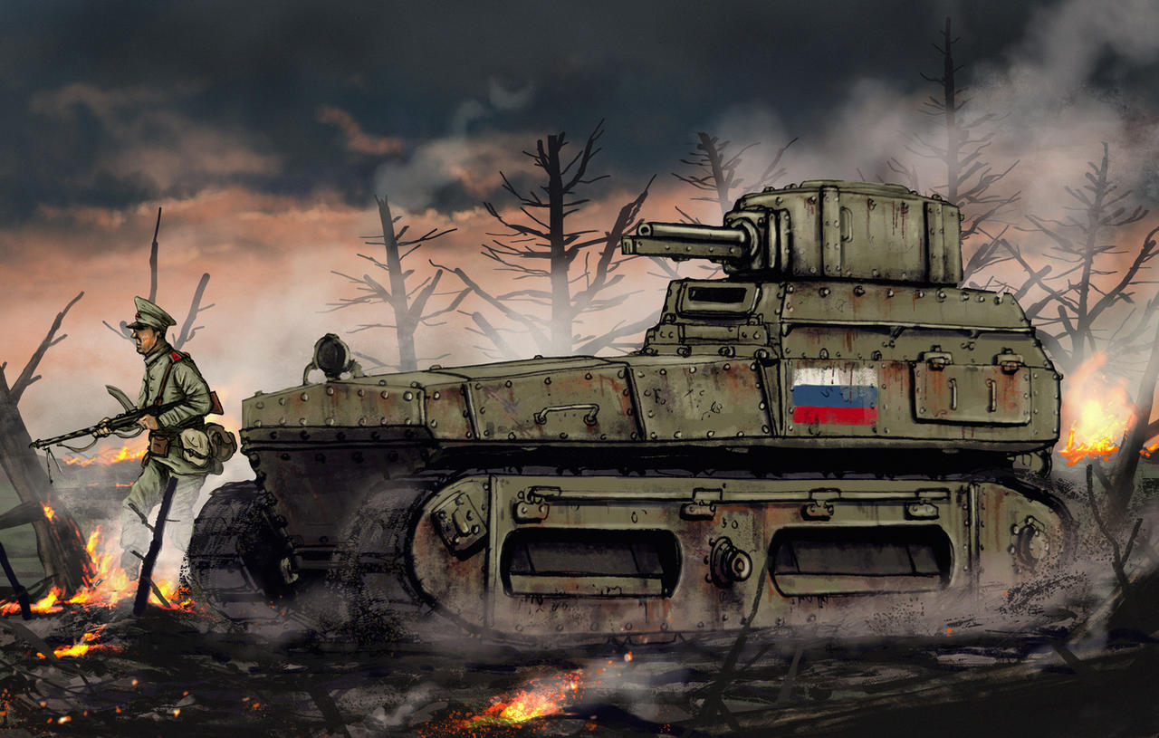 1921 White Army Light Tank