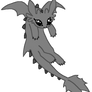 F2U MsPaint Nightfury Pup Base