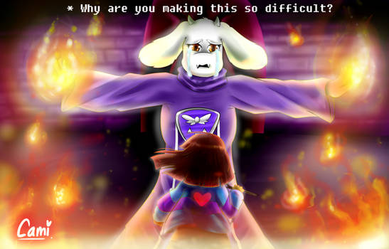 POV : Sans never made a promise to Toriel. (Art by @zelpixel) : r/Undertale