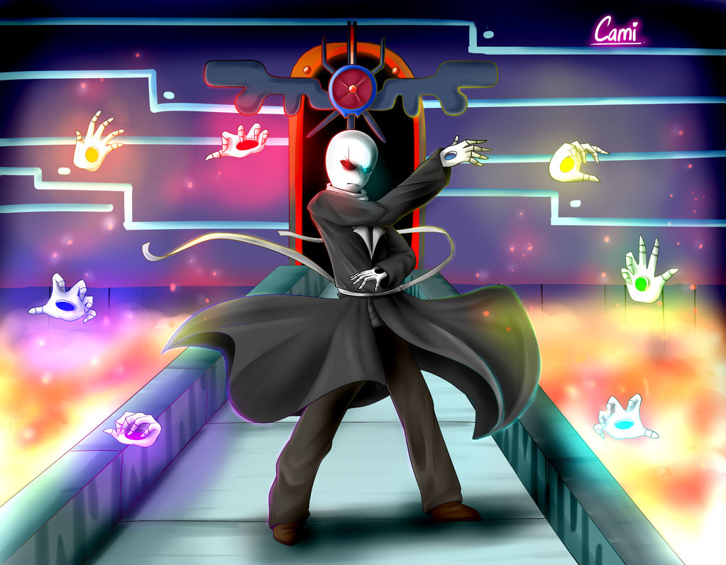 Glitchtale Gaster! | w/ Speedpaint! by CamilaAnims on DeviantArt