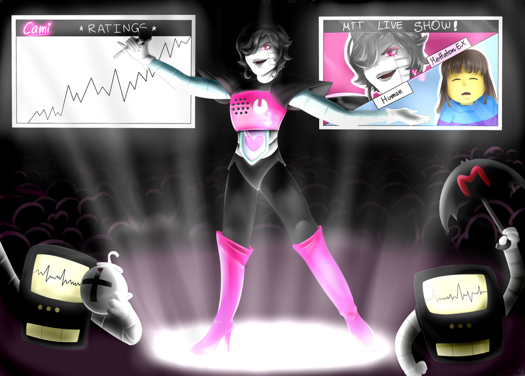 Speed Paint Mettaton Ex Fight Undertale - Madreview.net