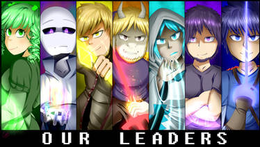 Our Leaders | Glitchtale Prequel Official Poster