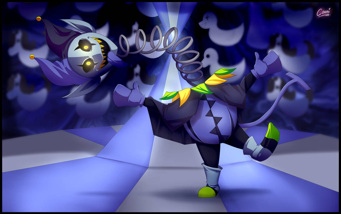 CHAOS! C H A O S! | Jevil from Deltarune by CamilaAnims on DeviantArt