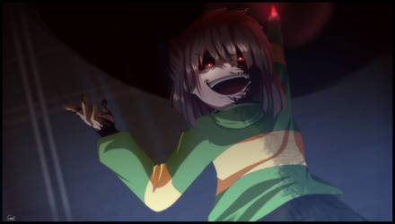 Hate Chara (Screenshot Redraw)