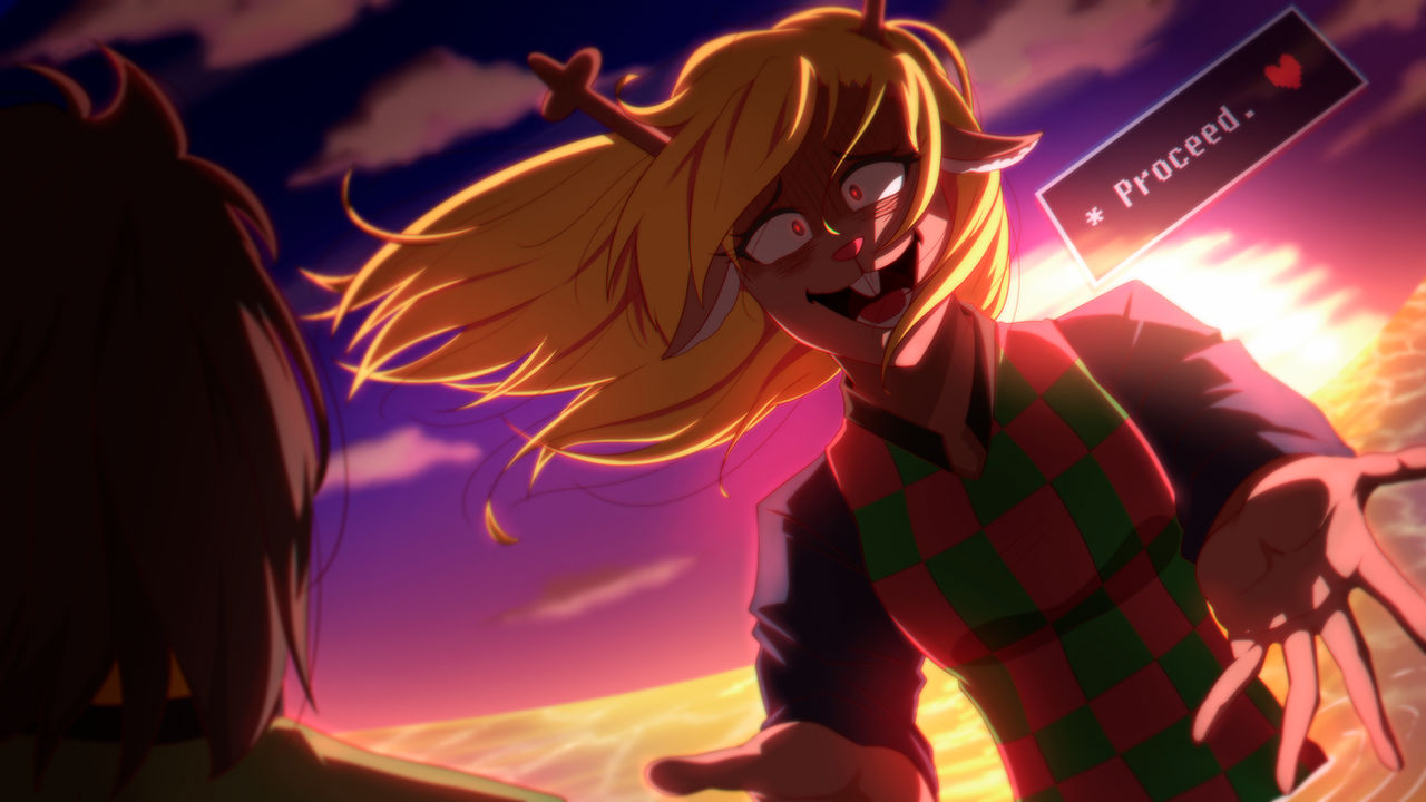 Proceed Delta Rune Proceed - Weird Route SPOILERS deltarune Chapter 5 by CamilaAnims on ...