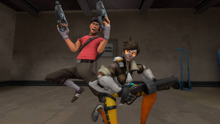 Scout and Tracer (Swap weapon)