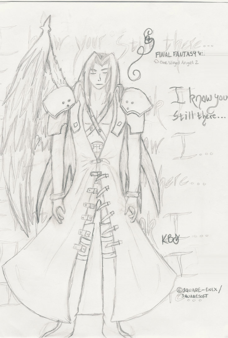 One Winged Angel Rev. by Chiaro on DeviantArt