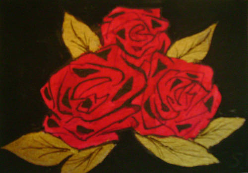 Rosas Rojas ACEO