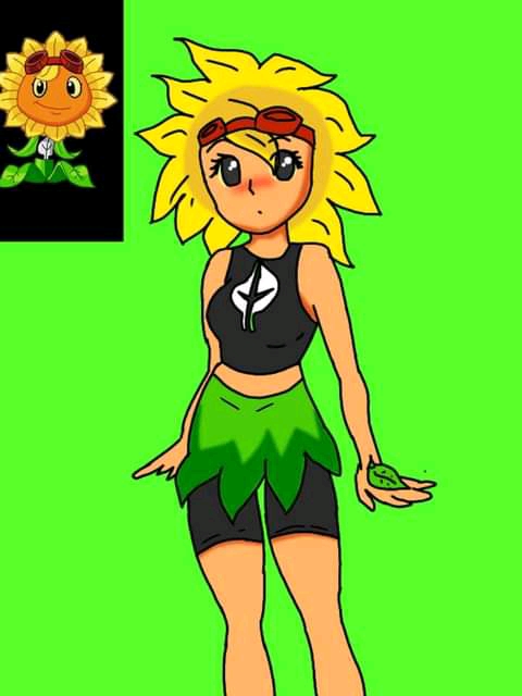 Sunflower pvz super heroes by 12geovannyart on DeviantArt