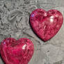 Resin Gems - Pink Hearts - WIP