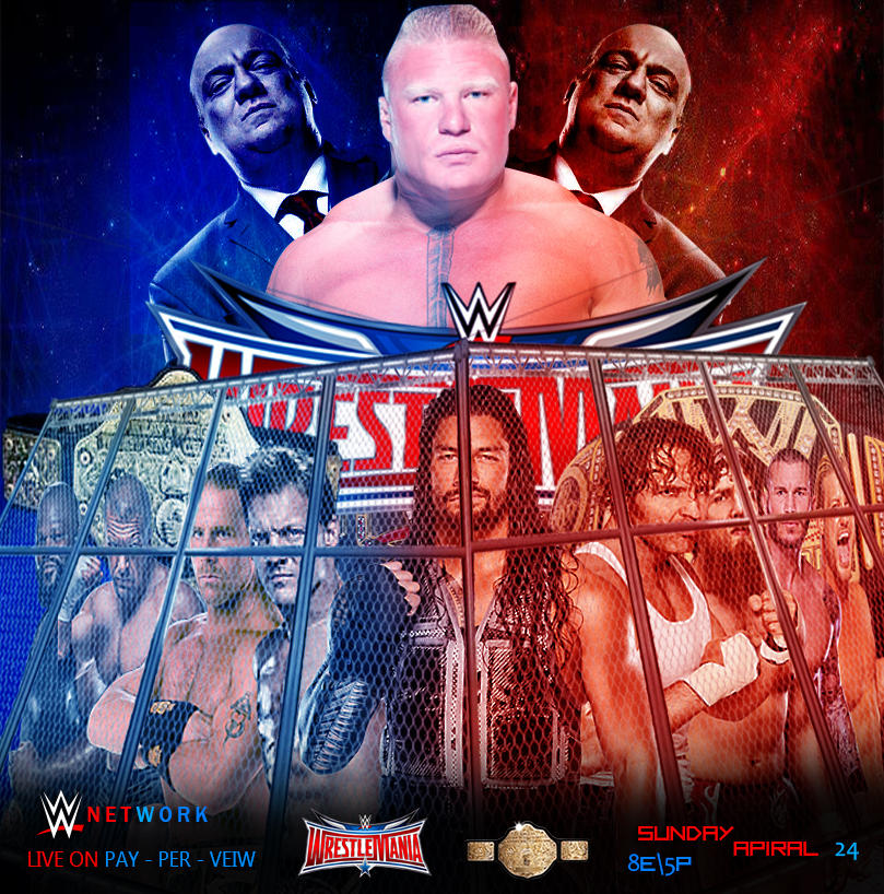 Wwe Wm 31 Poster by mostafa15 on DeviantArt