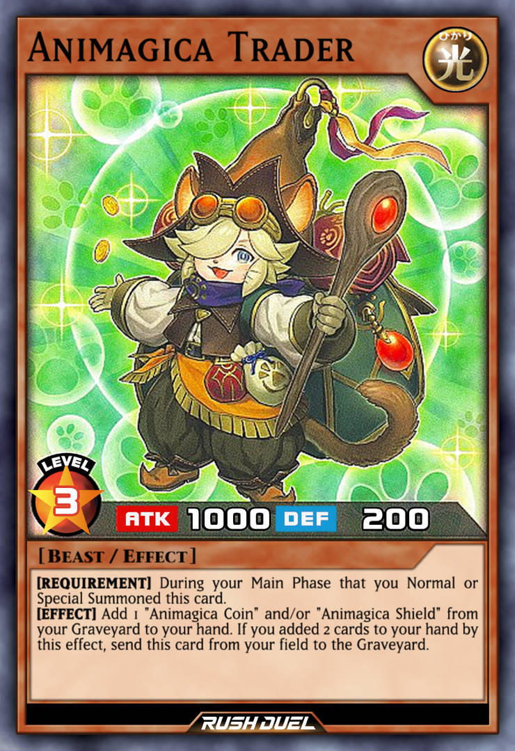 Animagika Animagica Trader by Every-RushDuel-Card on DeviantArt