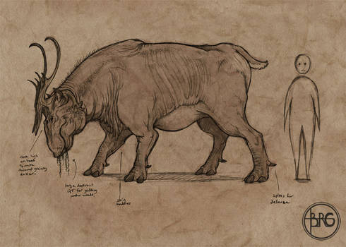 Swamp Grazer by GuthrieArtwork
