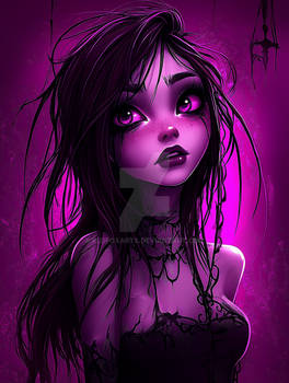 Luna Noir- The Alluring Gaze