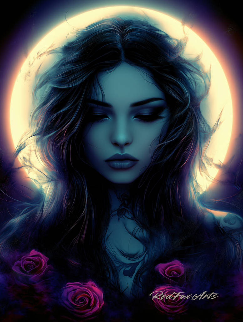 Ethereal Rose by RedFoxArts on DeviantArt