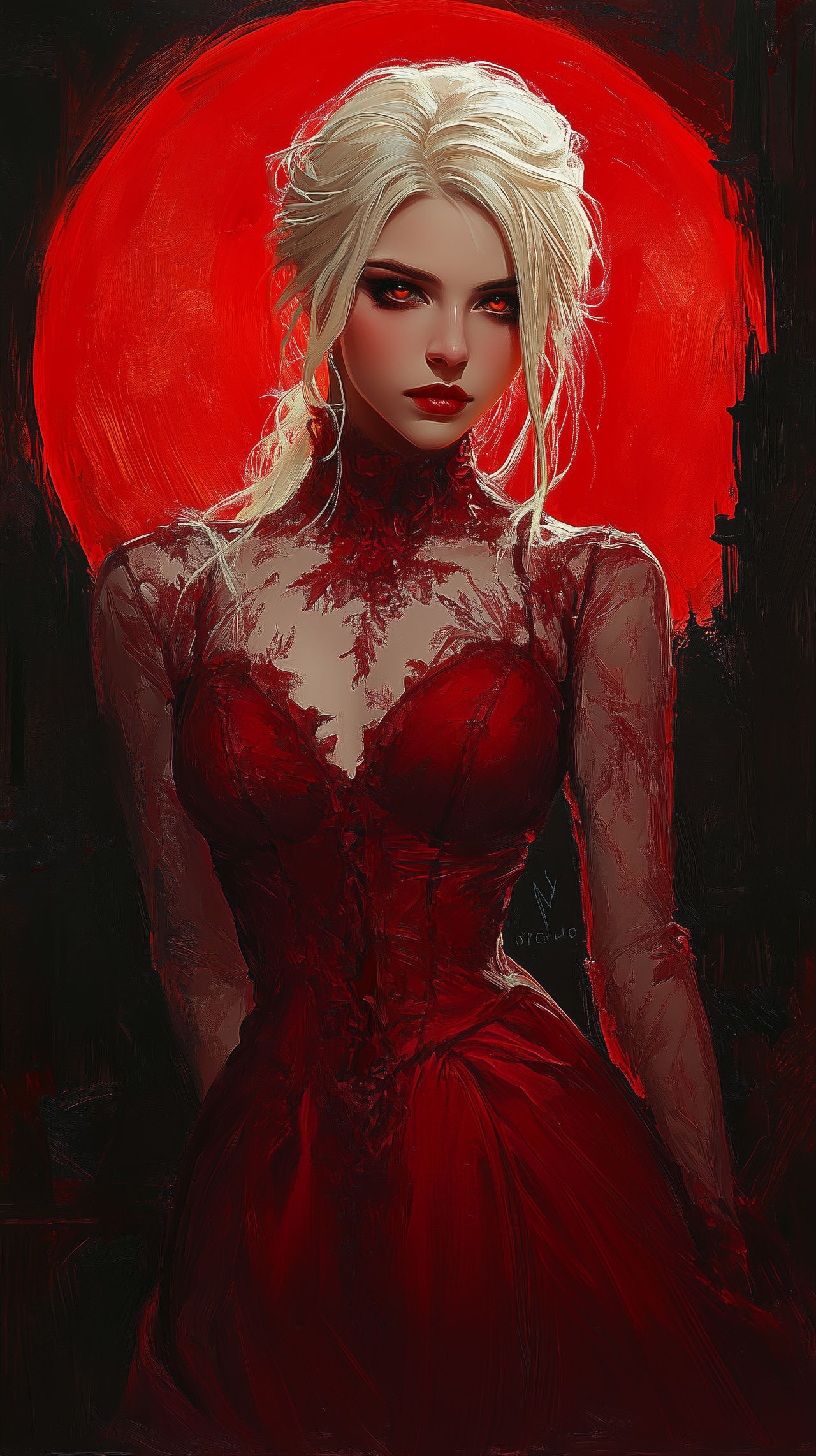 Red Deviantart Fandom Painted in Red by RedFoxArts on DeviantArt