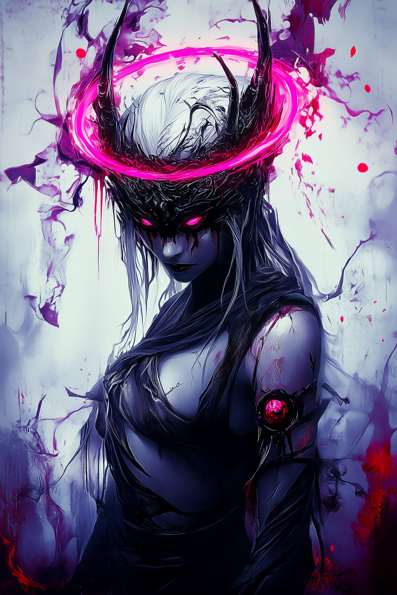 Wraithium God Wraith of the Sanctum by RedFoxArts on DeviantArt