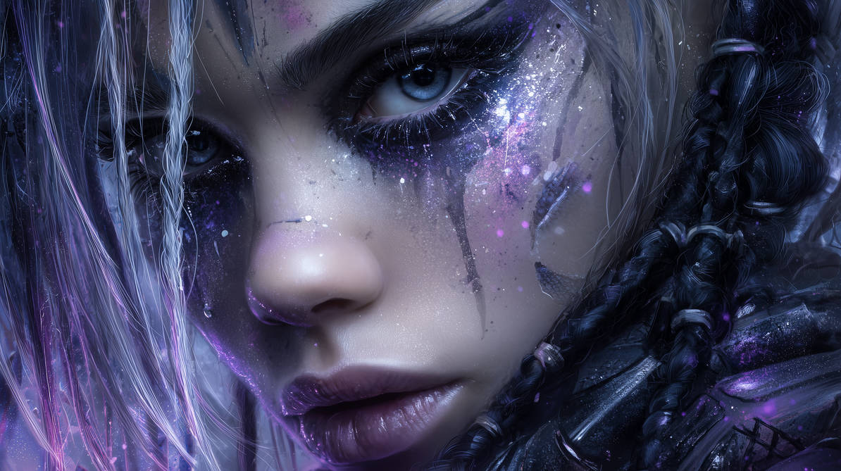 Purple Rage and Focus by RedFoxArts on DeviantArt