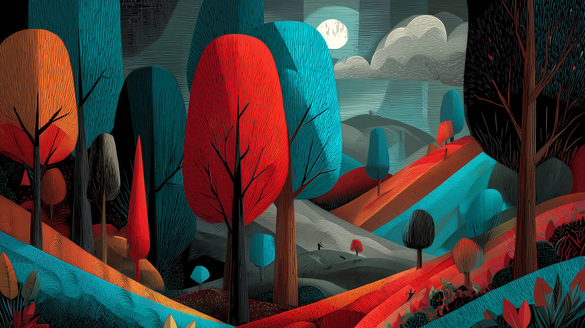 Patchwork Moon Patchwork Moon Valley by RedFoxArts on DeviantArt