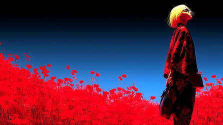 Looking Up Through Scarlet