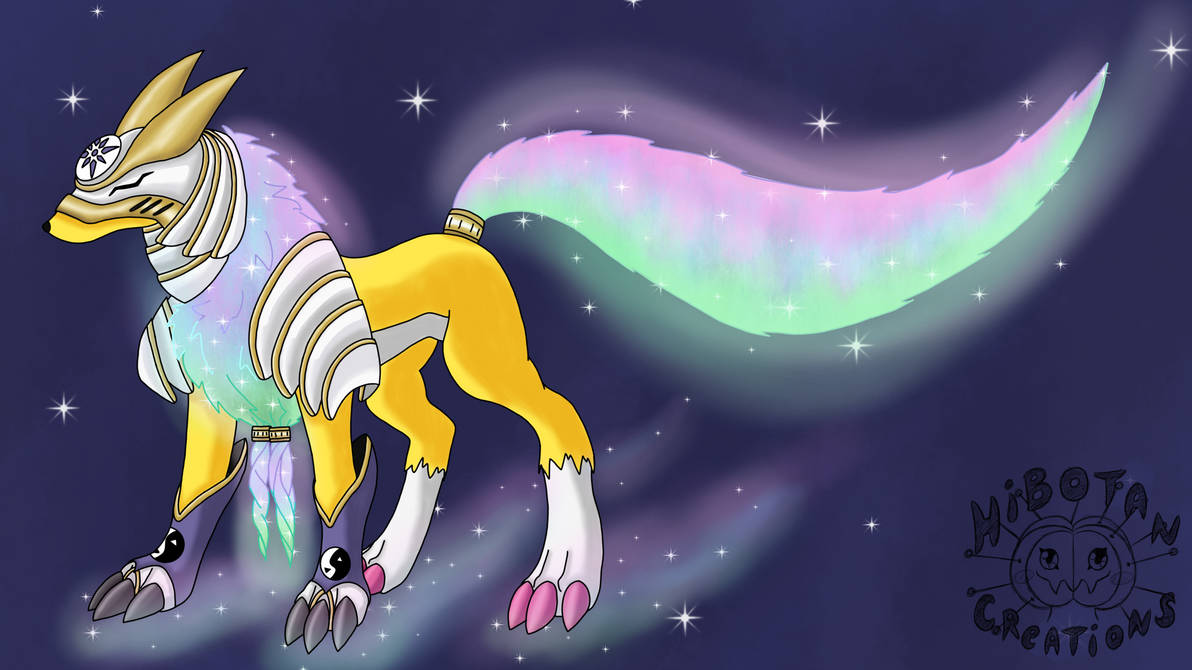 Renamon DigiArmor Evolution of Light by HibotanCreations on DeviantArt