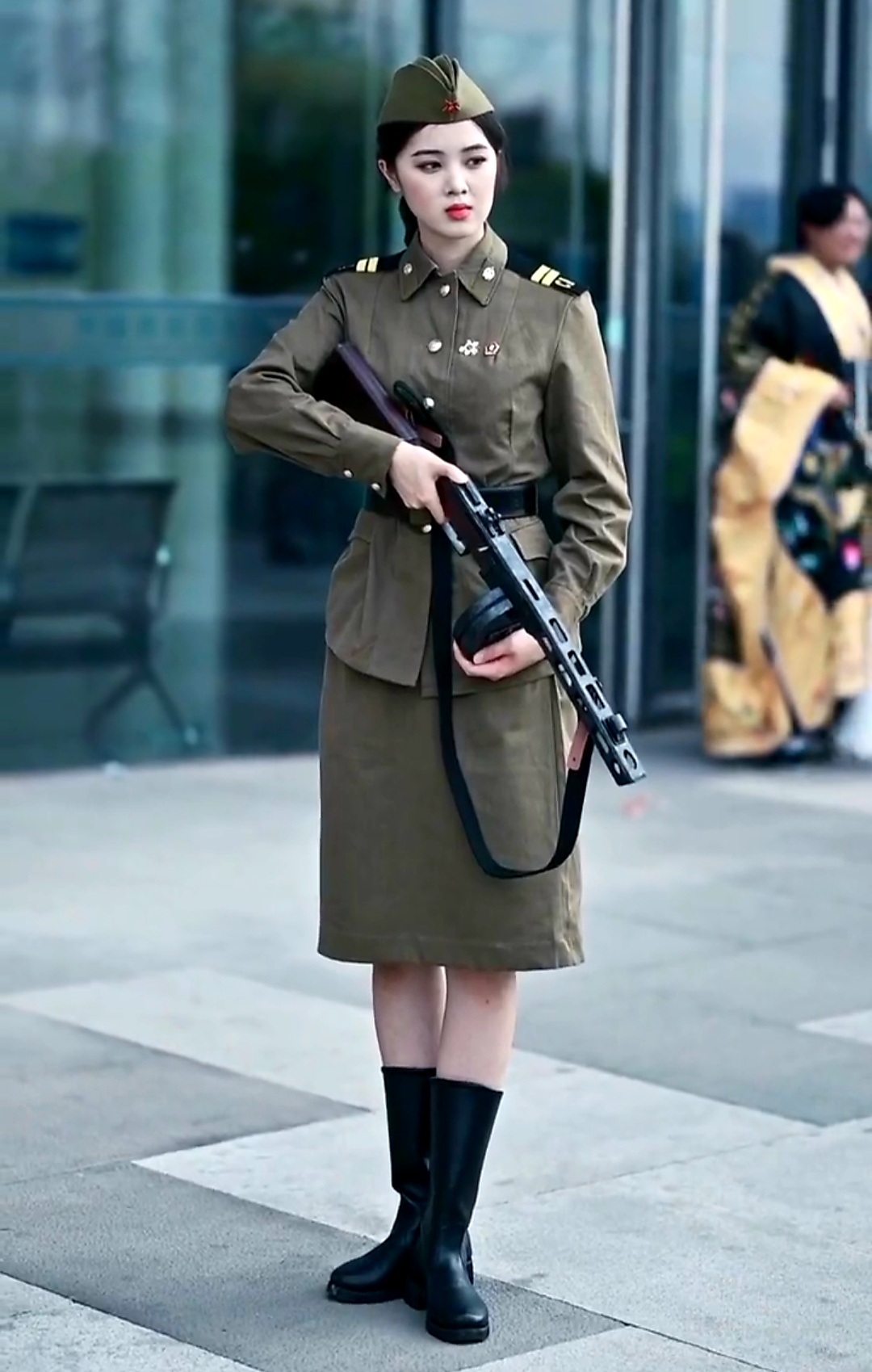 Soviet female soldier costume by kagomasa on DeviantArt