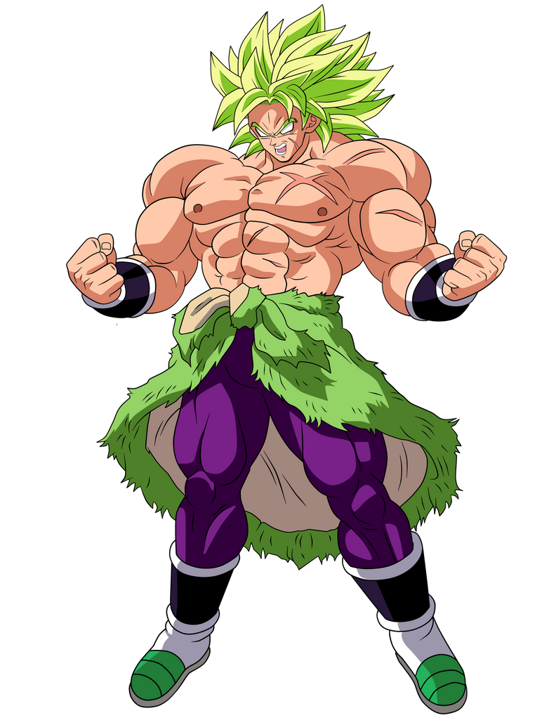 Broly Super Saiyan Full Power by crismarshall on DeviantArt