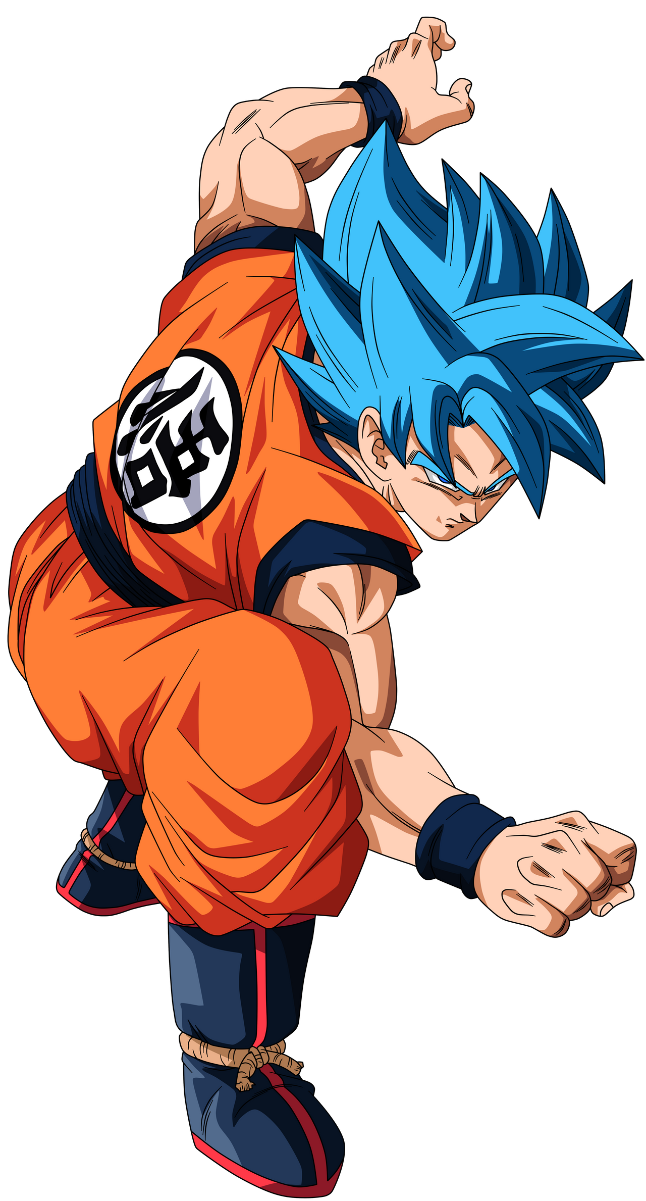 Goku ssj blue dbs by jaredsongohan on DeviantArt