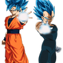 Goku Super Saiyan Blue / Vegeta Super Saiyan Blue