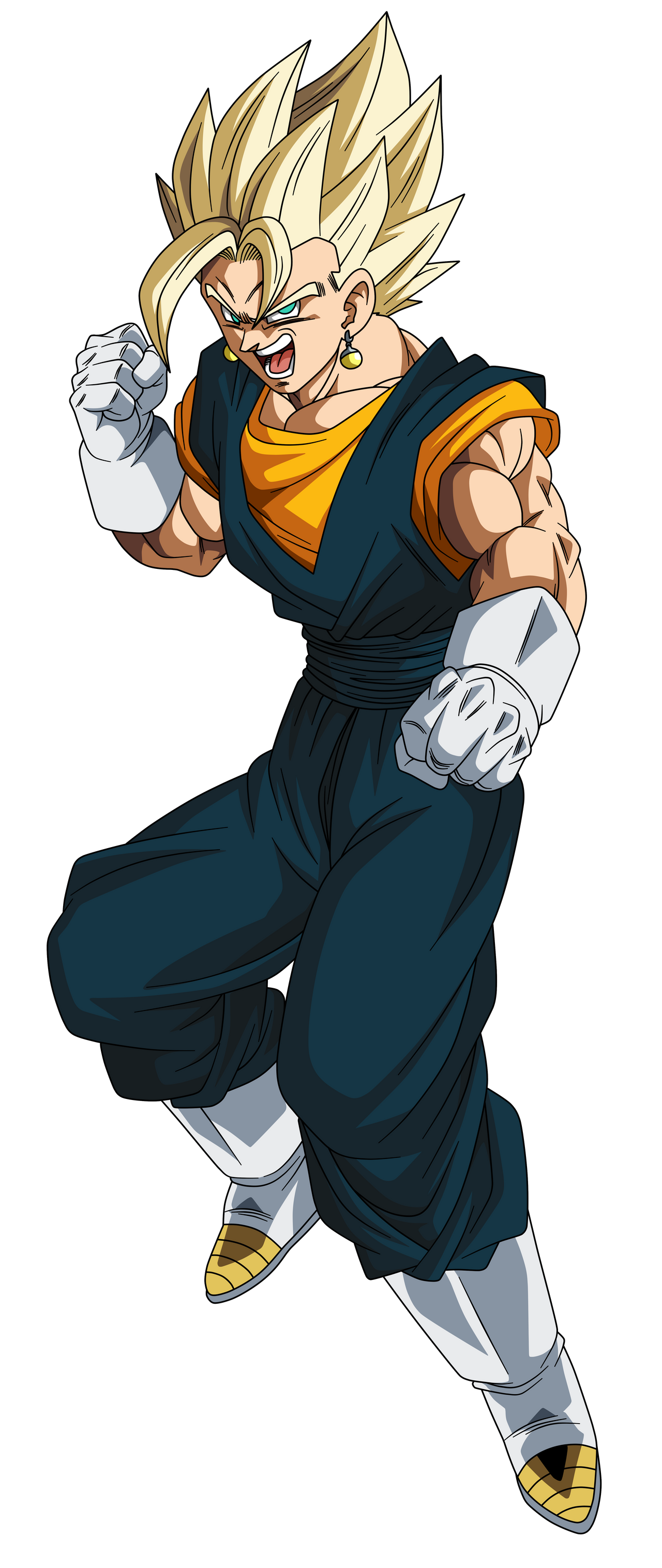 Vegito Super Saiyan by crismarshall on DeviantArt