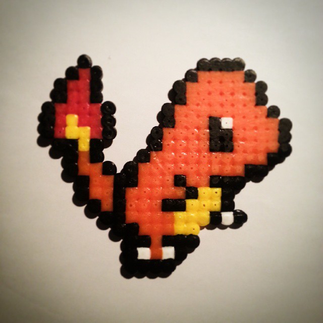 Charmander pixel art by yuminouu on DeviantArt