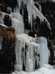 stalagmites of ice