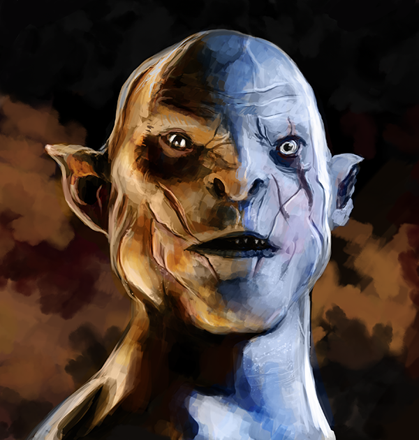 Azog - Trial Drawing