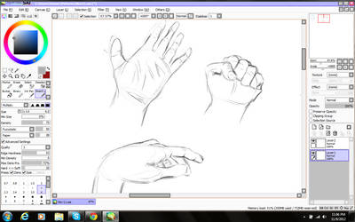 Hand practice