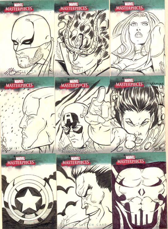 Marvel Sketch Cards 3