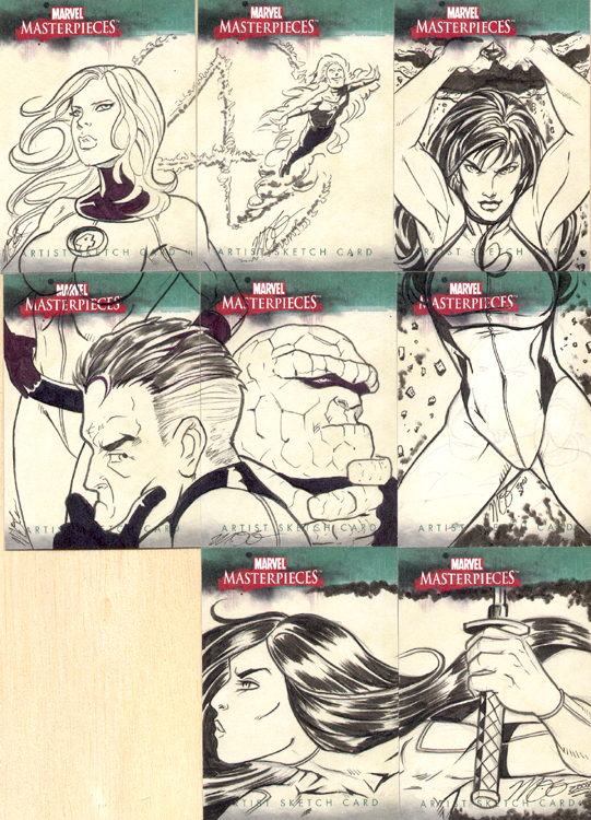 Marvel Sketch Cards 5