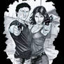 The Walking Dead: Glenn and Maggie